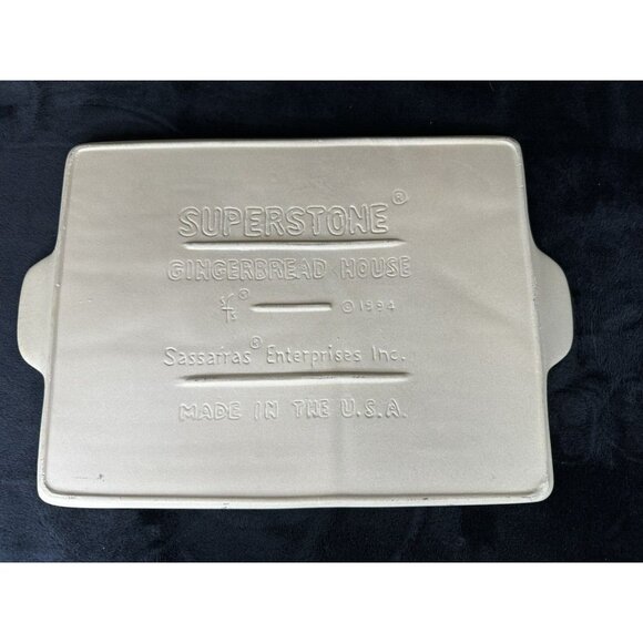 Gingerbread House Mold Superstone 1994 Sassafras Enterprises Made In USA - Picture 9 of 9